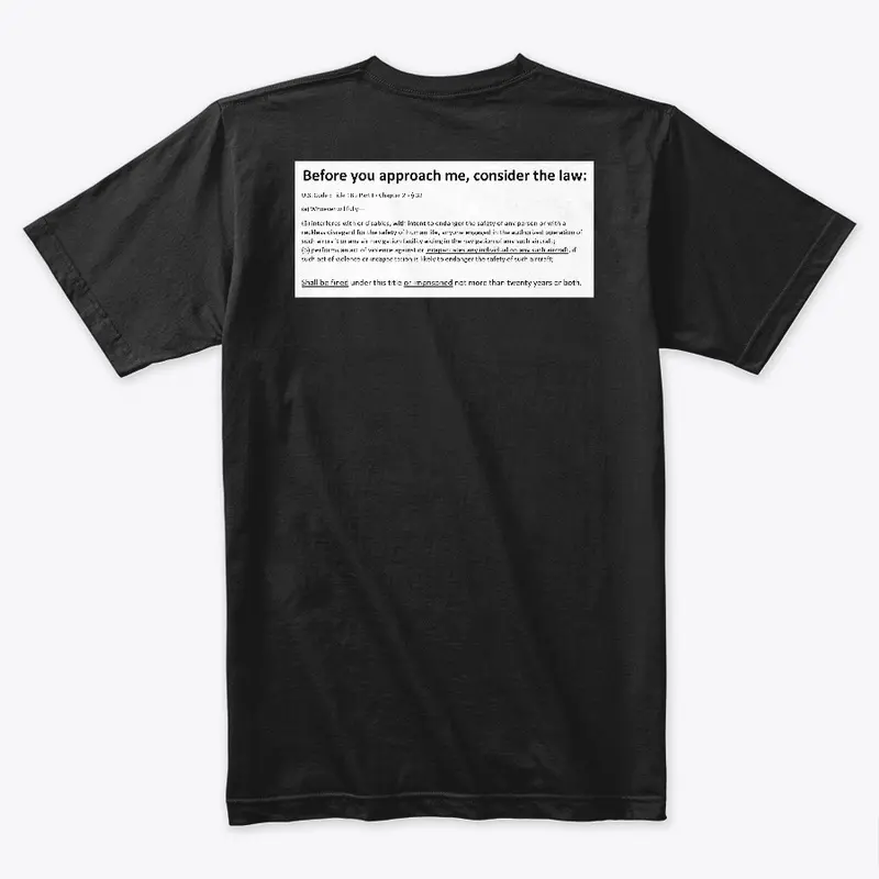 Federal Drone Law Shirt