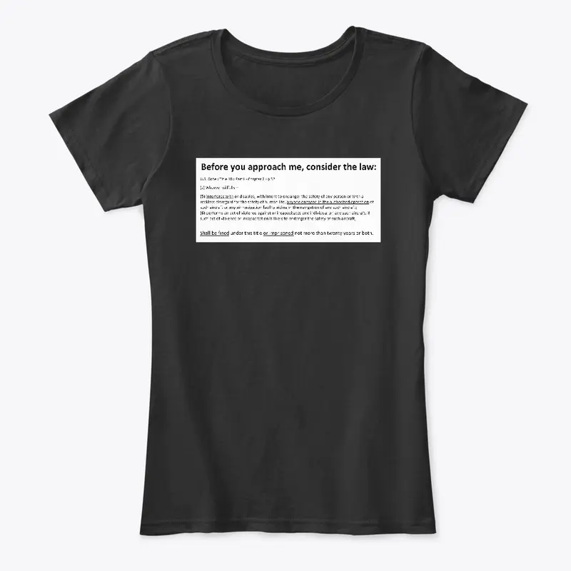 Federal Drone Law Shirt